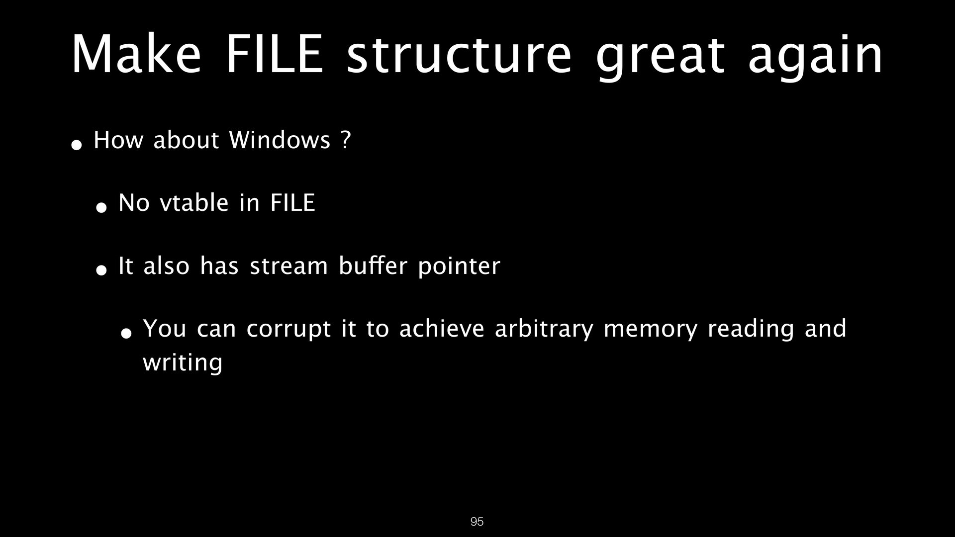 FILE Structures page 95